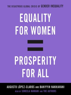 cover image of Equality for Women = Prosperity for All